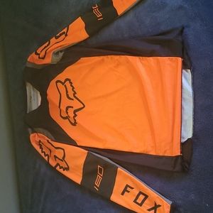 Orange S Fox racing MTB jersey